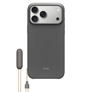 Beats iPhone 17 Pro Max Kickstand Case with MagSafe and Camera Control - Granite Gray