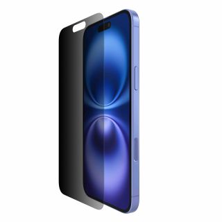 Belkin ScreenForce InvisiGlass Privacy Treated Screen Protector - iPhone 16 Plus/15 Plus/14 Pro Max