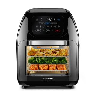 Chefman Air Fryer Oven+ Rotisserie & Dehydrator - Black
