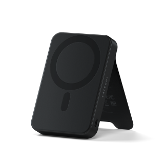 Satechi Qi2 10K Magnetic Power Bank with Stand - Black