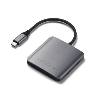 Satechi 4-Port USB-C Hub with PD - Space Gray