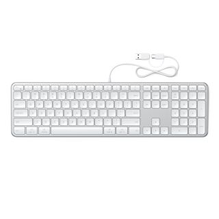 Satechi Slim LX3 Wired Keyboard - US English - Silver