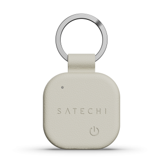 Satechi Vegan-leather Findall Keychain - Sand