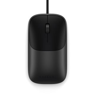 Satechi Slim LX Wired Mouse - Space Black