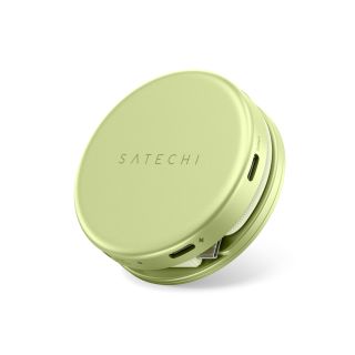 Satechi OntheGo 5-in-1 Multiport Adapter (1x HDMI 4K 60Hz, 1x USB-C up to 5 Gbps, 1x USB-A 3.0 up to 5 Gbps, 1xUSB-C PD60W, 1x SD card reader) - Citrus