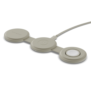 Satechi OntheGo 3-in-1 Wireless Charger - Sand