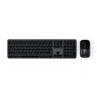 Satechi Slim CEX3 Wireless Combo ((Keyboard and Mouse) - US English - Space Black