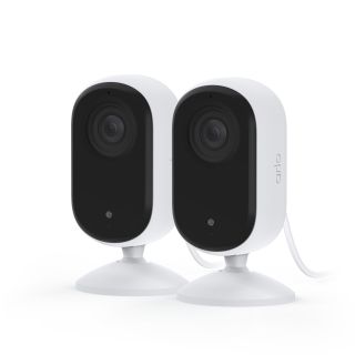 Arlo Essential (Gen.2) 2K Indoor Security Camera - 2 Camera Kit - White