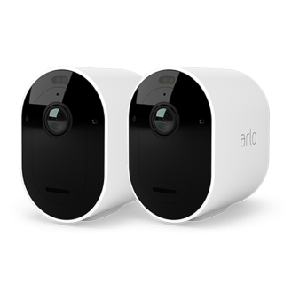 Arlo Pro 5 Outdoor Security Camera - 2 Camera Kit - (Base station not included) - White