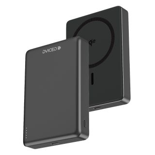 Dviced Qi2 Ultrathin MagSafe Power bank 10000mAh - black