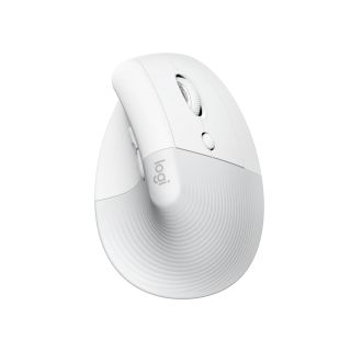 Logitech Lift for Mac Vertical Ergonomic Mouse - Off-White/Pale Grey