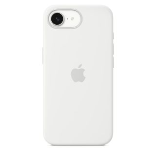 Apple iPhone 16e Silicone Case White