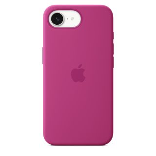 Apple iPhone 16e Silicone Case Fuchsia