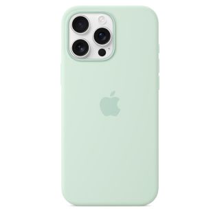 Apple iPhone 16 Pro Max Silicone Case with MagSafe - Aquamarine (SEASONAL)