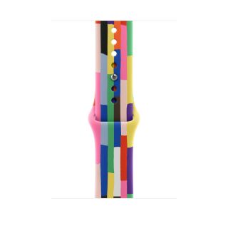 Apple Watch 46mm Band: Pride Edition Sport Band - M/L (SEASONAL)