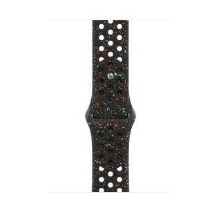 Apple Watch 46mm Band: Midnight Black Nike Sport Band - S/M