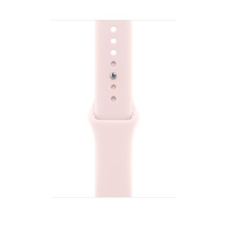 Apple Watch 46mm Sport Band: Soft Pink Sport Band - S/M (SEASONAL)
