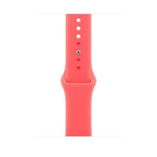 Apple Watch 46mm Sport Band: Bright Guava Sport Band - S/M (SEASONAL)