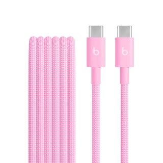 Beats USB-C to USB-C Woven Cable (1.5m) - Power Pink