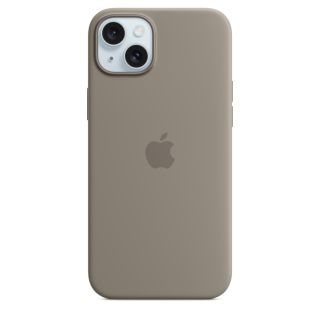 Apple iPhone 15 Plus Silicone Case w MagSafe - Clay