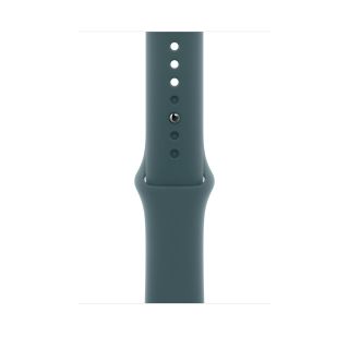 Apple Watch 46mm Sport Band: Lake Green Sport Band - S/M (Seasonal)