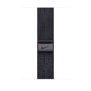 Apple Watch 46mm Nike Sport Loop:  Black/Blue Nike Sport Loop
