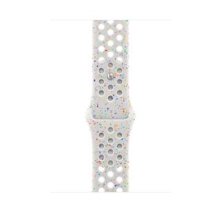 Apple Watch 46mm Nike Sport Band: Pure Platinum Nike Sport Band - M/L