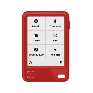 Ledger Nano Gen 5 including Ledger Recovery Key - Cherry Red