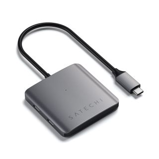 Satechi 4-PORT USB-C Hub (4xUSB-C up to 5 Gbps) - Space Grey