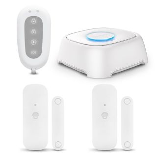 Smanos Security Alarm System + WiFi Camera - White