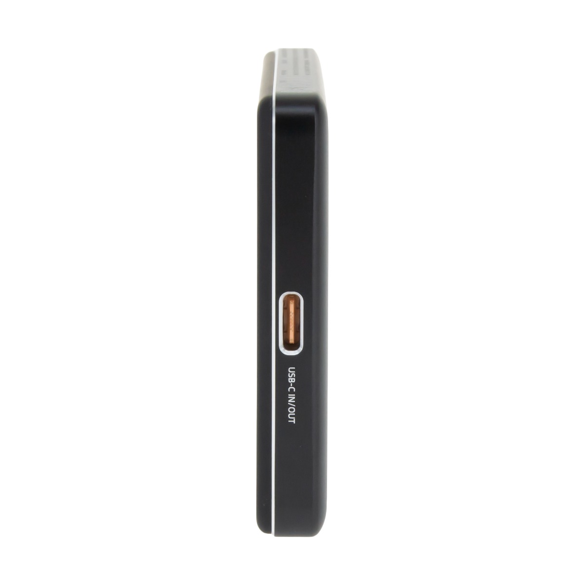 Dviced Qi2 Ultrathin MagSafe Power bank 5000mAh - black