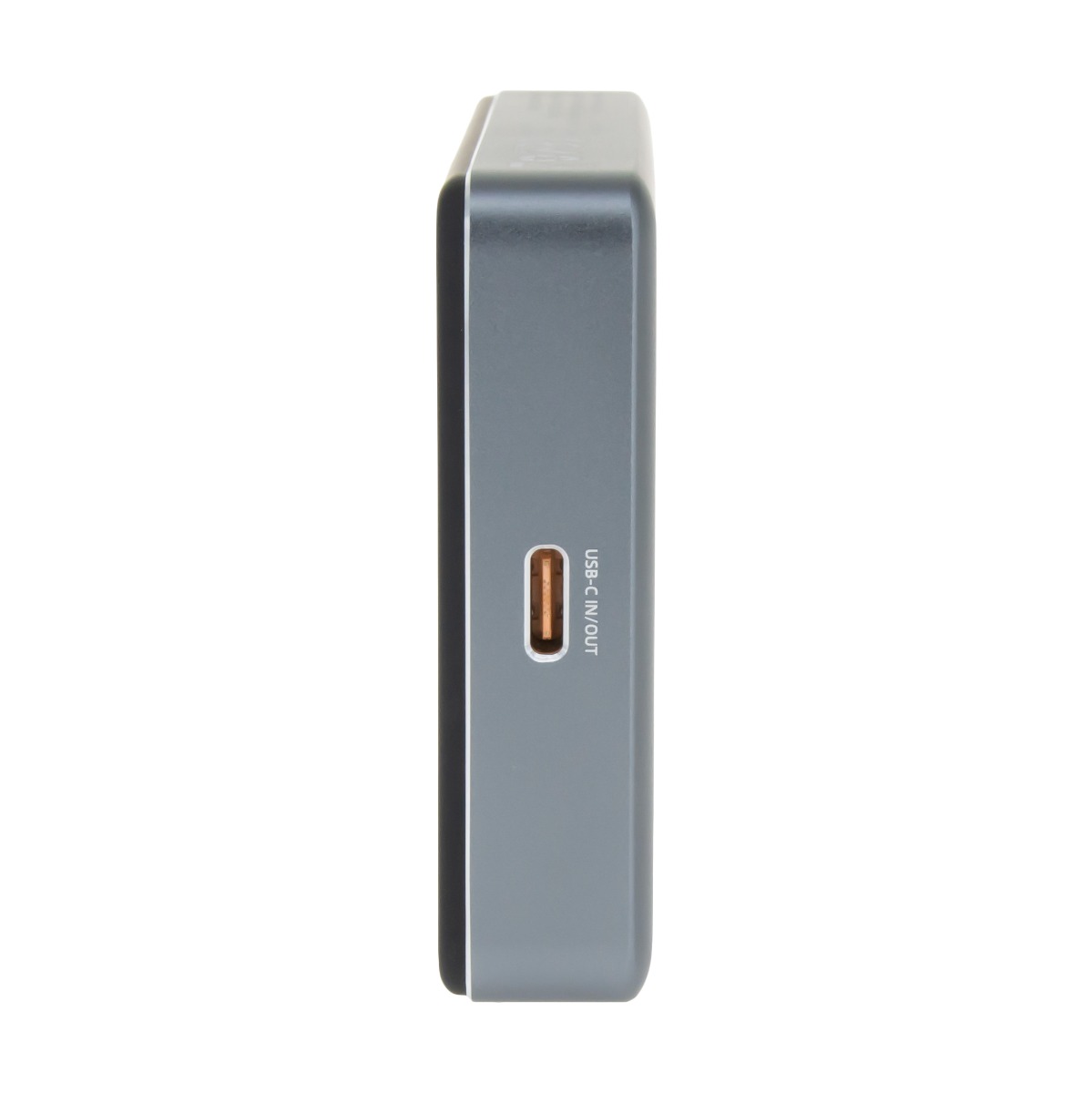 Dviced Qi2 Ultrathin MagSafe Power bank 10000mAh - black/grey