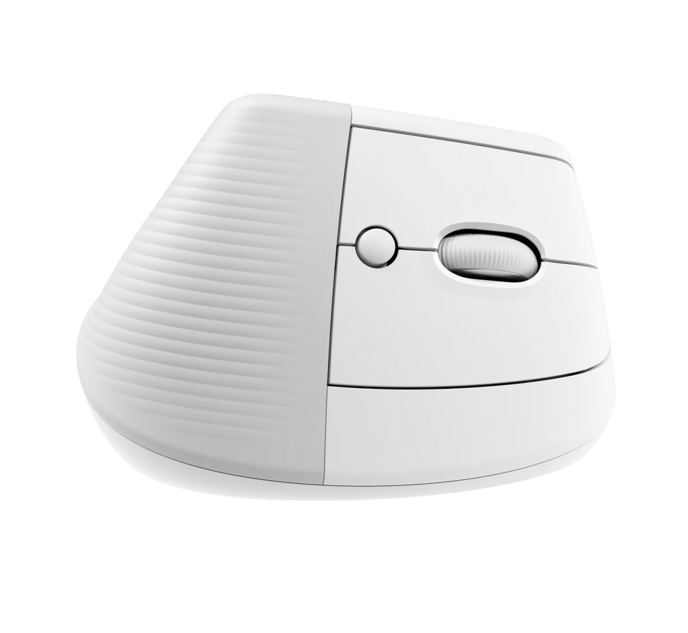 Logitech Lift for Mac Vertical Ergonomic Mouse - Off-White/Pale Grey