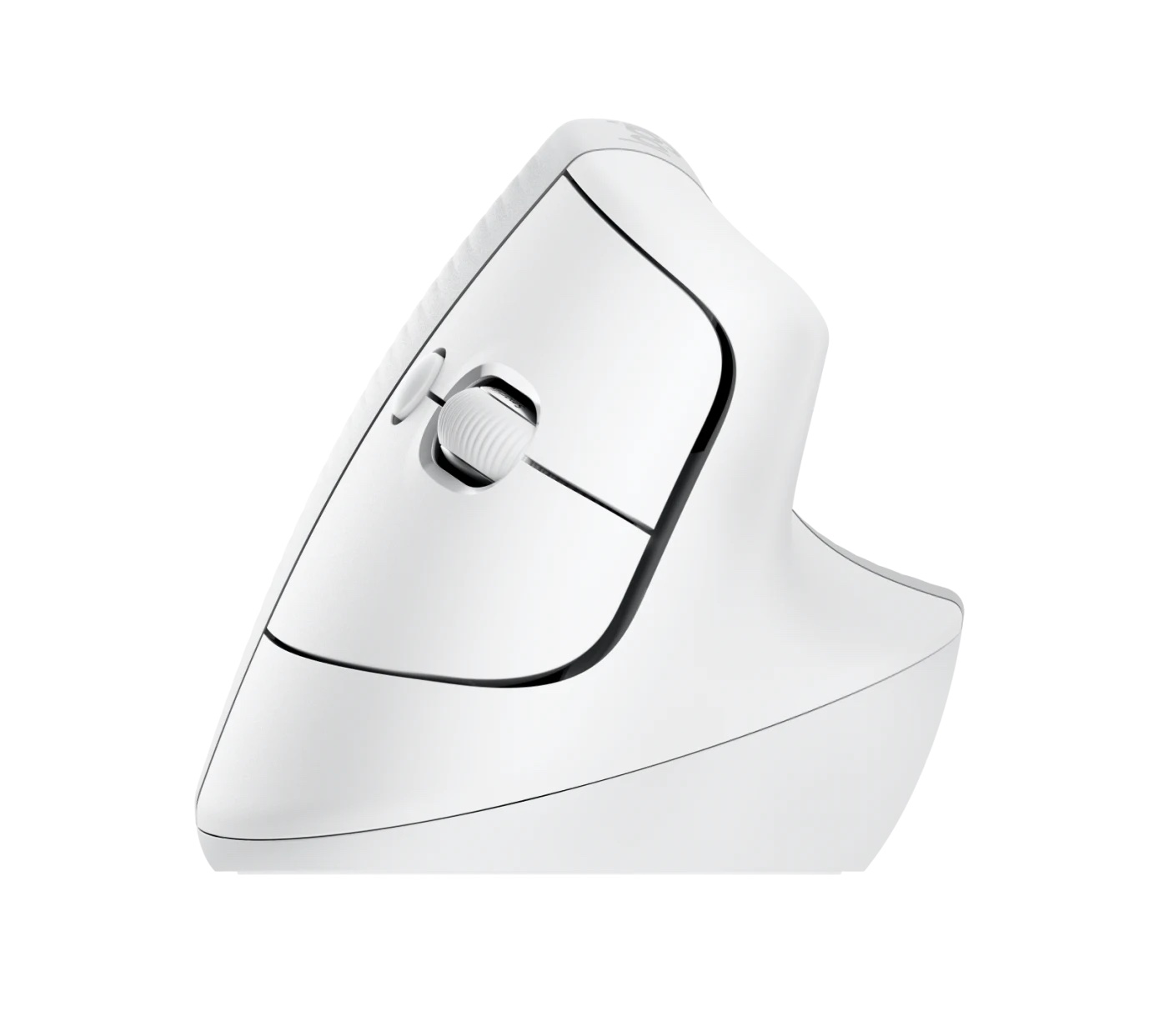 Logitech Lift for Mac Vertical Ergonomic Mouse - Off-White/Pale Grey