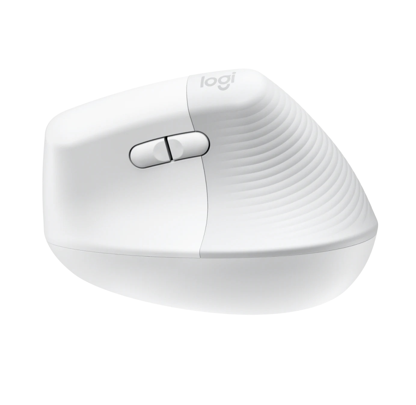 Logitech Lift for Mac Vertical Ergonomic Mouse - Off-White/Pale Grey