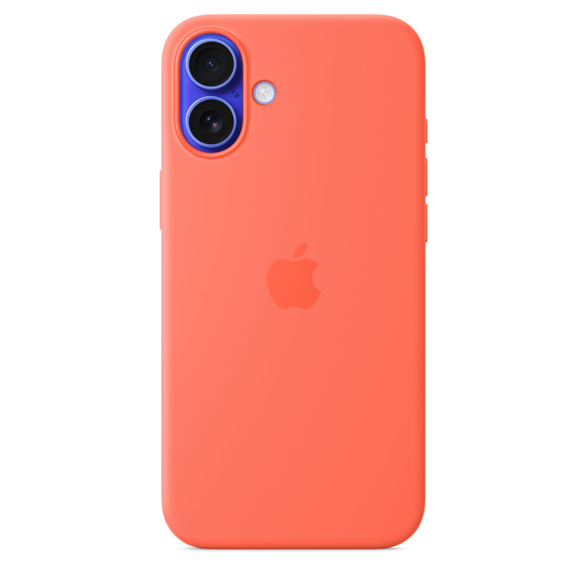 Apple iPhone 16 Plus Silicone Case with MagSafe - Tangerine (SEASONAL)