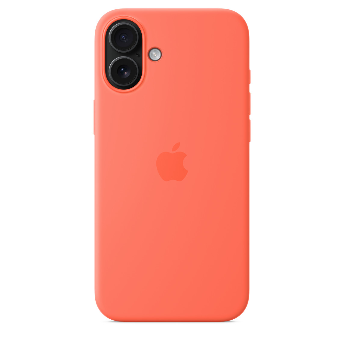 Apple iPhone 16 Plus Silicone Case with MagSafe - Tangerine (SEASONAL)