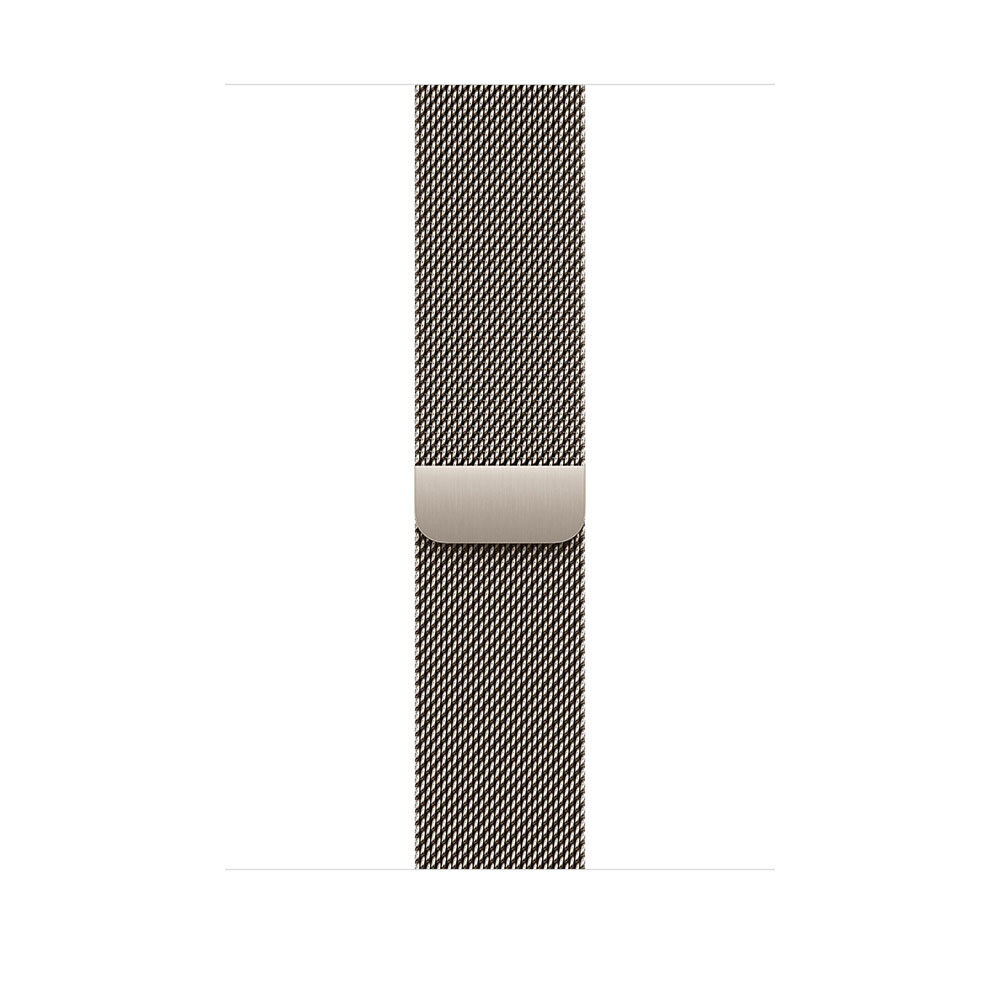 Apple Watch S11 Cellular 46mm Natural Titanium Case with Natural Milanese Loop - S/M