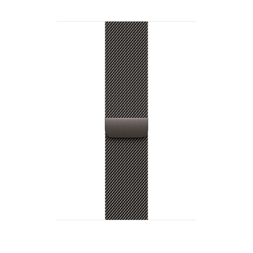 Apple Watch S11 Cellular 46mm Slate Titanium Case with Slate Milanese Loop - M/L