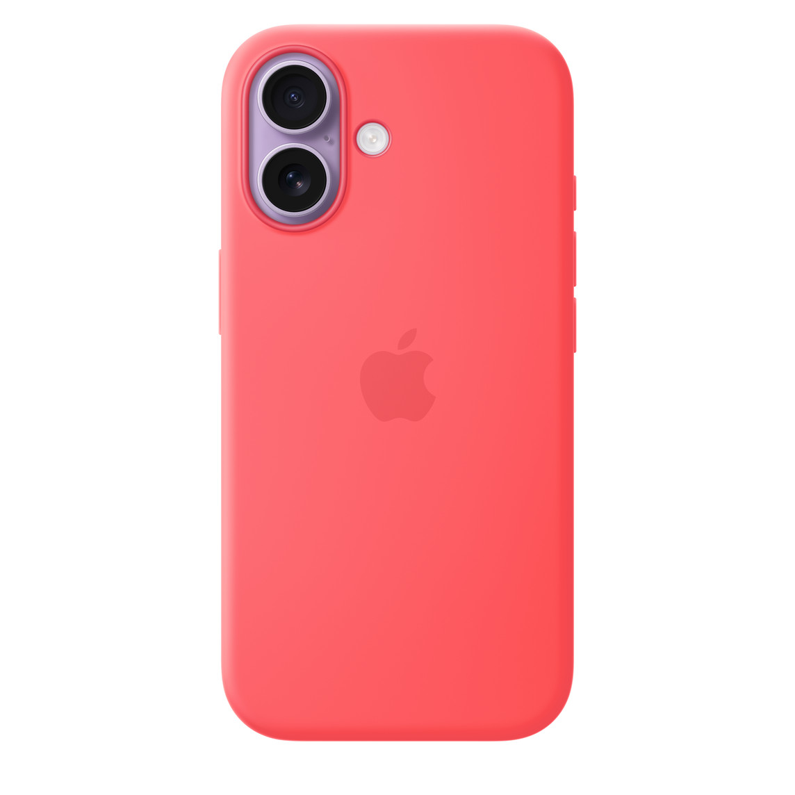 Apple iPhone 17 Silicone Case with MagSafe - Bright Guava (SEASONAL)