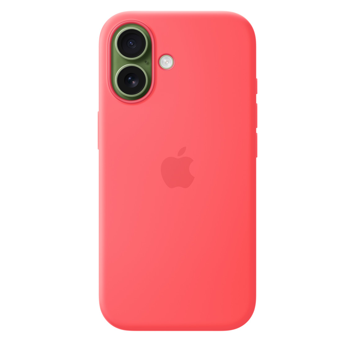Apple iPhone 17 Silicone Case with MagSafe - Bright Guava (SEASONAL)