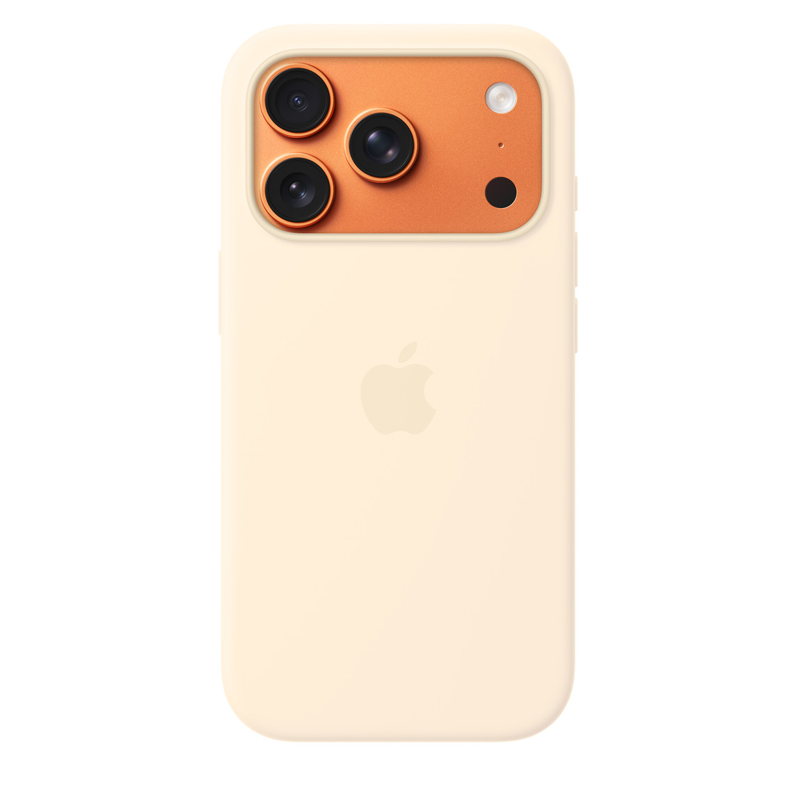Apple iPhone 17 Pro Silicone Case with MagSafe - Vanilla (SEASONAL)