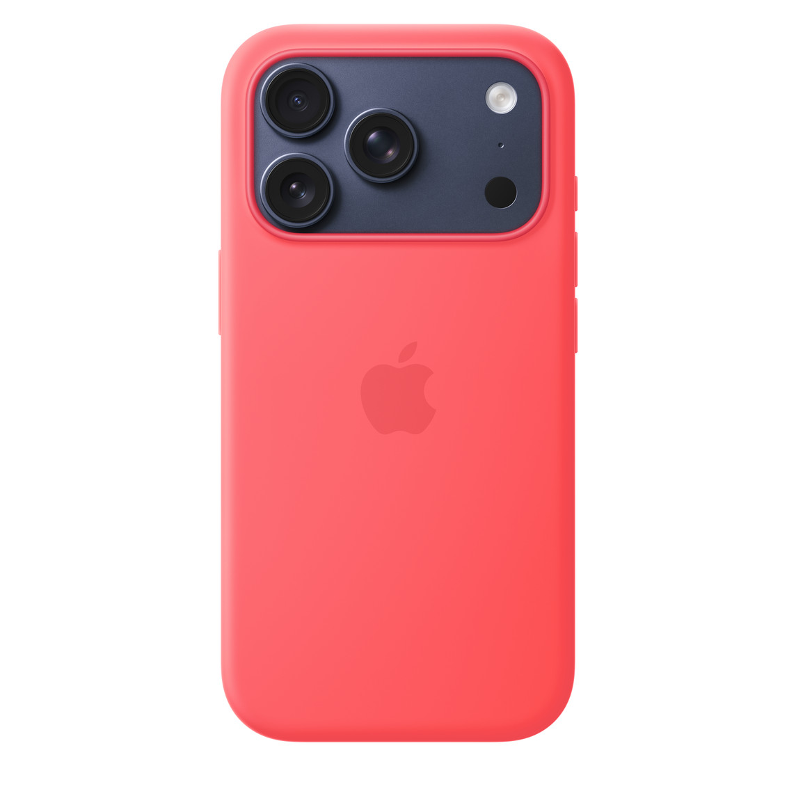 Apple iPhone 17 Pro Silicone Case with MagSafe - Bright Guava (SEASONAL)