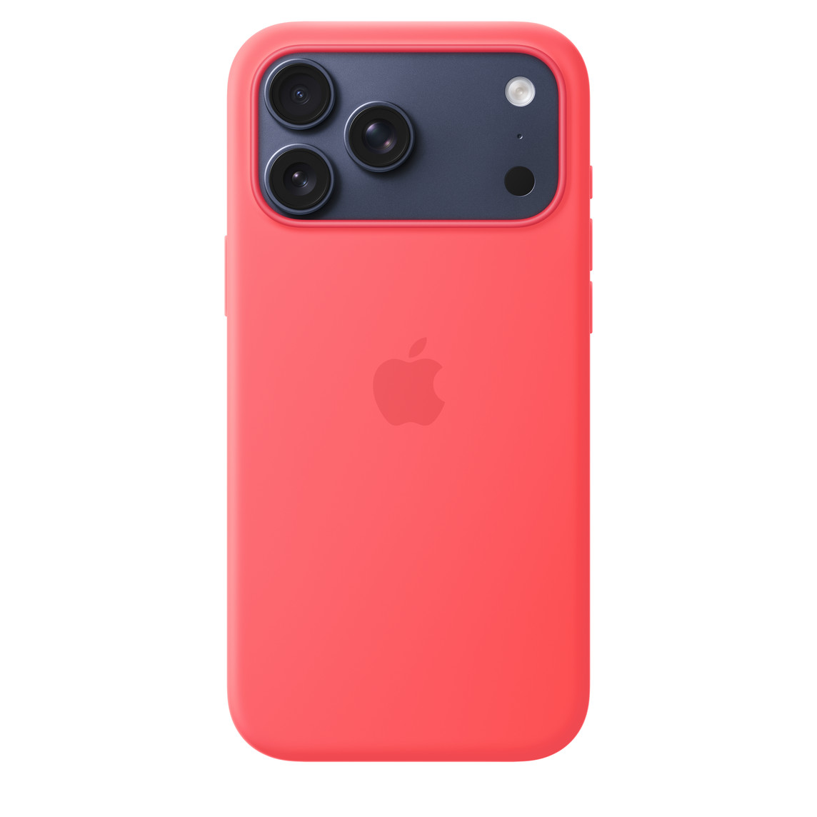 Apple iPhone 17 Pro Max Silicone Case with MagSafe - Bright Guava (SEASONAL)