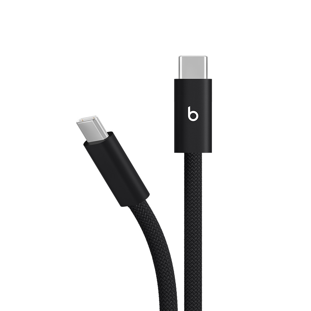 Beats pletený kabel USB-C na USB-C 240 W (3 m) – Černá