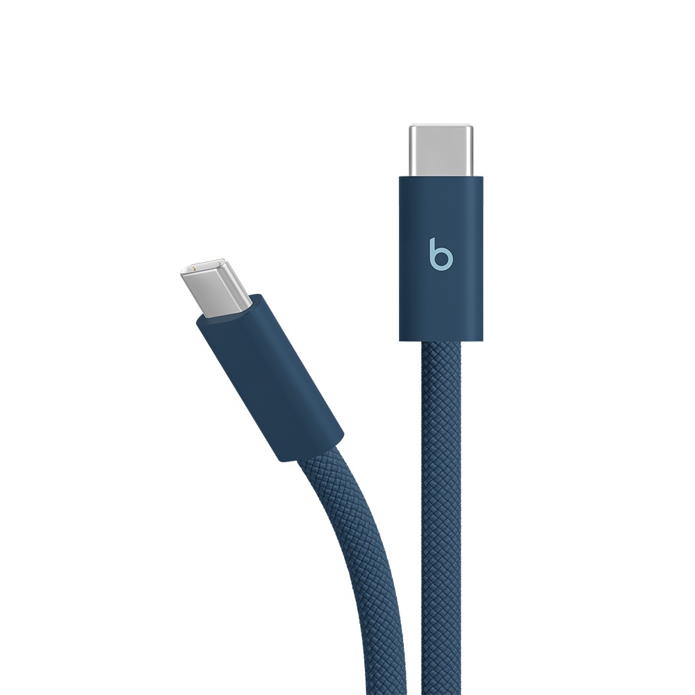 Beats pletený kabel USB-C na USB-C 240 W (3 m) – Námořnická modrá