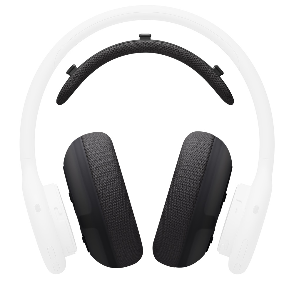 Beats 360 sada polštářků – Černá Performance Knit na mušle a čelenku