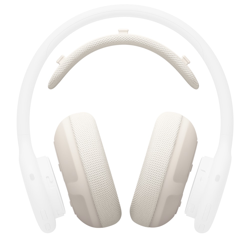 Beats 360 sada polštářků – Bílá Performance Knit na mušle a čelenku