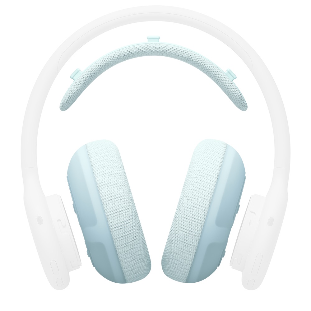 Beats 360 sada polštářků – Světle modrá Performance Knit na mušle a čelenku