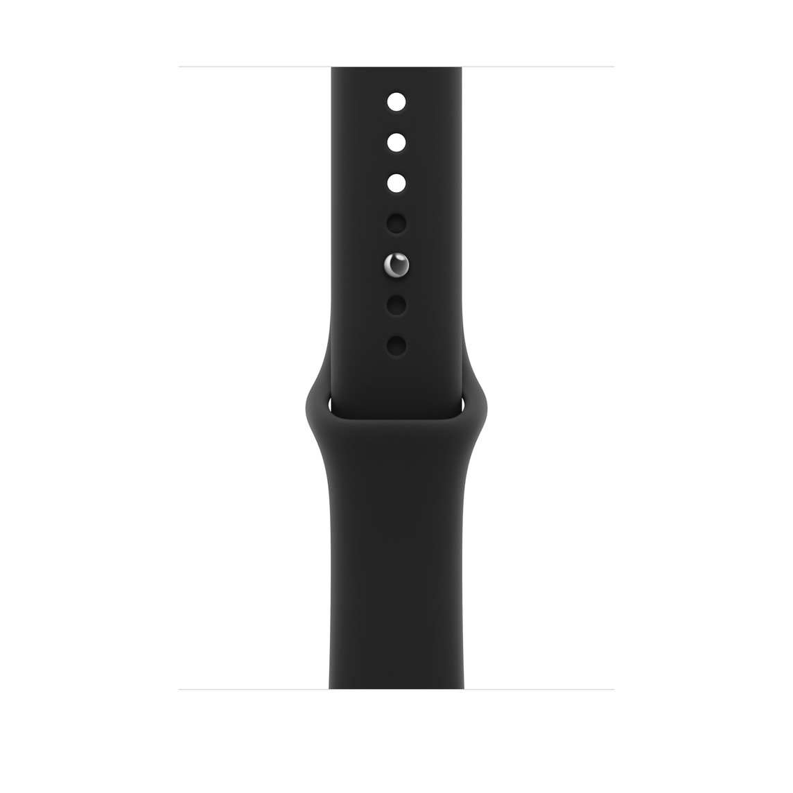 Watch 46 mm – sportovní řemínek Černá – S/M – foto 1